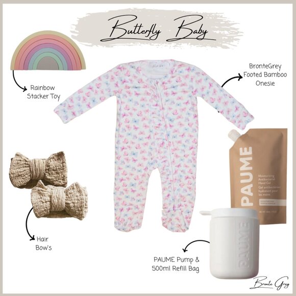 ✨ Butterfly Baby Gift Bundle – Perfect for New Moms! ✨ - Picture 1 of 1